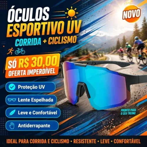 Óculos De Sol Para Corrida E Ciclismo