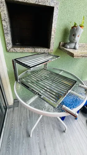Grelha Uruguaia de Inox