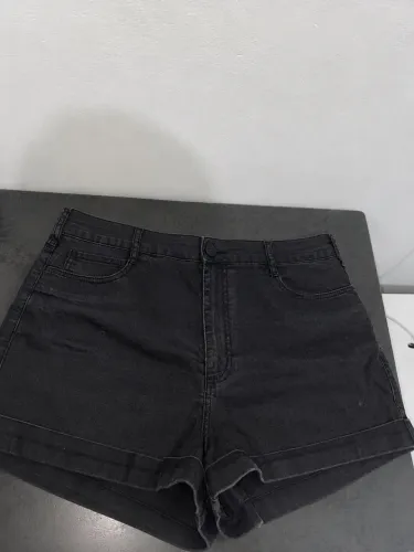 Short Jeans Preto