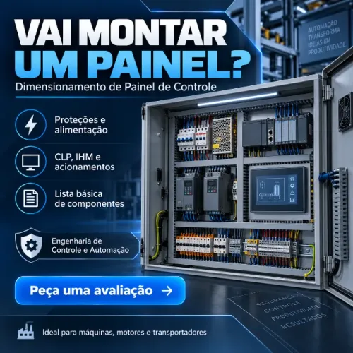 Dimensionamento de Painel Elétrico de Automação Industrial