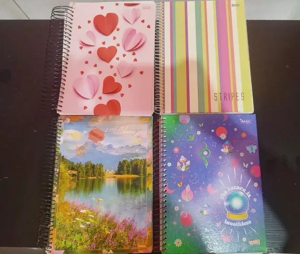 Caderno capa dura
