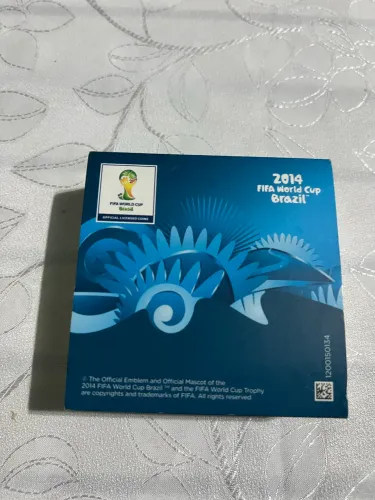Moeda Comemorativa de Prata da Copa do Mundo 2014