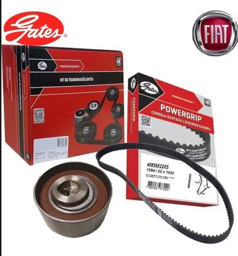 Kit Correia Dentada Uno Vivace 1.0 8v Evo Grand Siena 1.4 Strada Palio G5 Flex Original