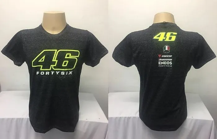Anuncio XZ Camisetas Moto Velocidade, Valentino Rossi VR46, MarcMarquez