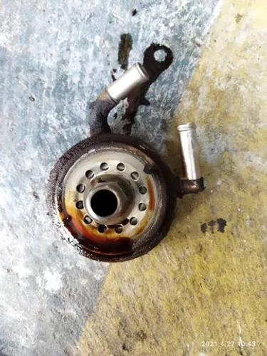 Trocador de calor radiador de óleo do motor Renault fluence