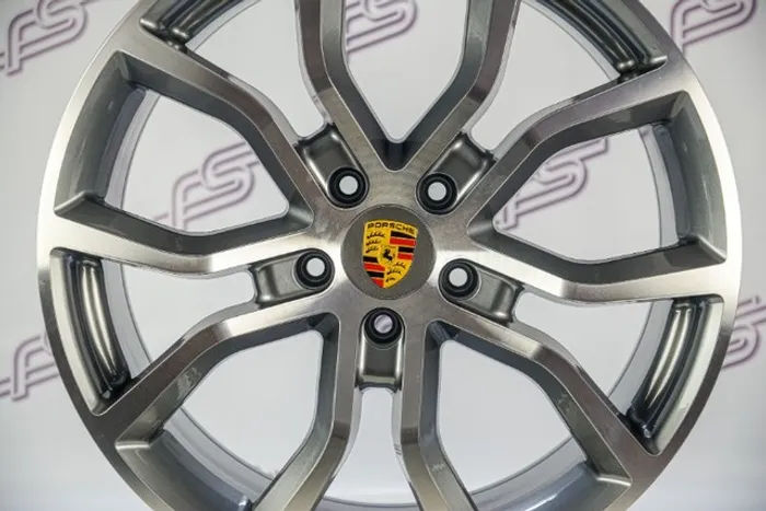 Rodas Porsche Cayenne Grafite 5x130 - 21x9,5 aro 21 tala 9,5