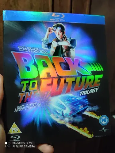 Blu-Ray Trilogia De Volta Para o Futuro - Importado