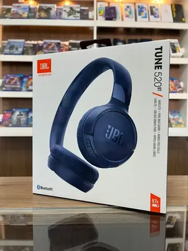 Headphone JBL Tune 520BT Azul Original | Parcelamos sem juros | Loja Física Curitiba