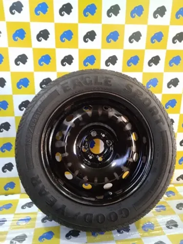 Roda Grand Siena Aro 15? Com Pneu 185 65 R15 Goodyear Eagle Sport 