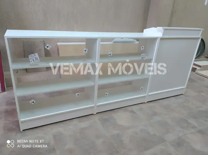 BALCÃO CAIXA VITRINE EXPOSITOR NOVO ENTREGA RAPIDA