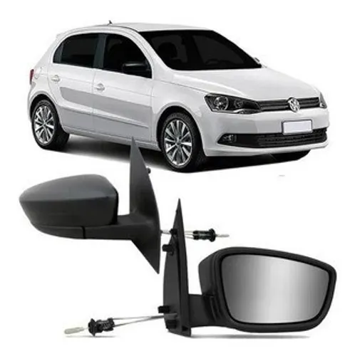 Retrovisor Volkswagen Gol G6/G7 2013 4P / Lado Esquerdo