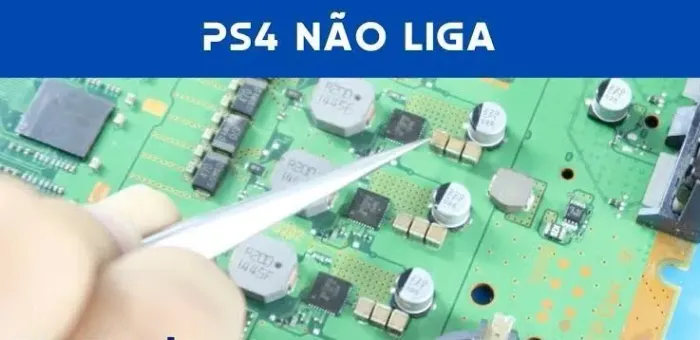 Substituição de fonte para PS4 FAT ou Slim em domicílio 