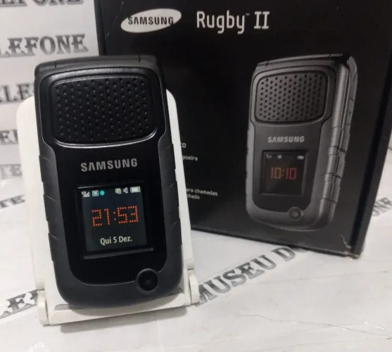 Samsung RUGBY 2 a847 3G  série MILITAR celular antigo impecável da vivo 
