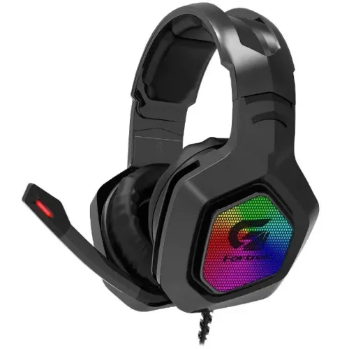 Headset Gamer Fortrek Black Hawk Led RGB P3 c/ Adaptador P2 - WZetta