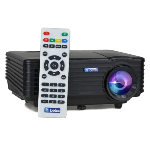 Projetor Portatil Led - 1200 Lumens - Betec BT805