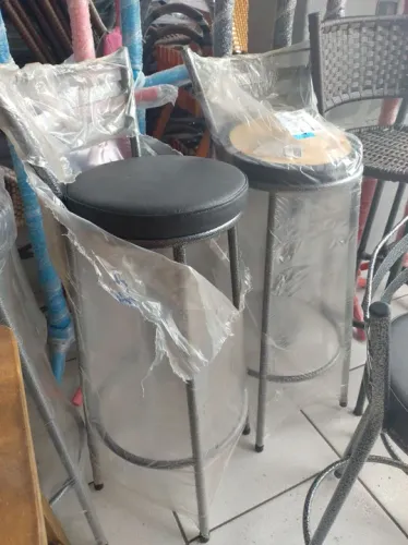 Banqueta alta novas 75 altura até o acento almofada D-20