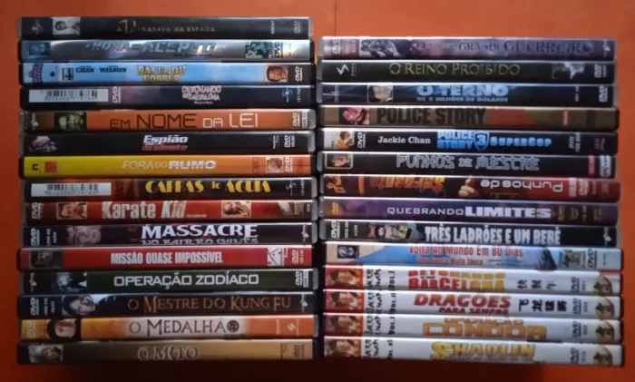 Dvd Jackie Chan - 27 Filmes (Leia Descrição)