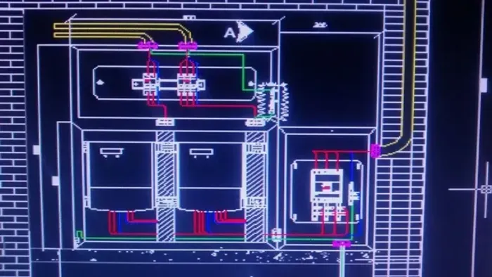 Projetos para entrada de entrada Energia, Fachada, Coluna