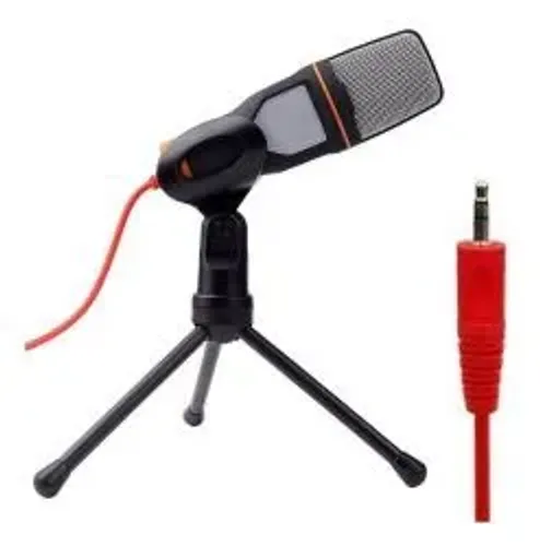 Microfone para Celular com Tripé - Ideal para Gravações!