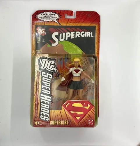 Supergirl DC Super Heroes S3 Select Sculpt Series 6" action figure Mattel Raro