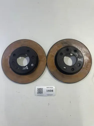 Par Discos De Freio Peugeot 206 207