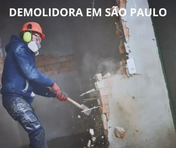 Demolidora em São Roque - empresa qualificada em Demolição
