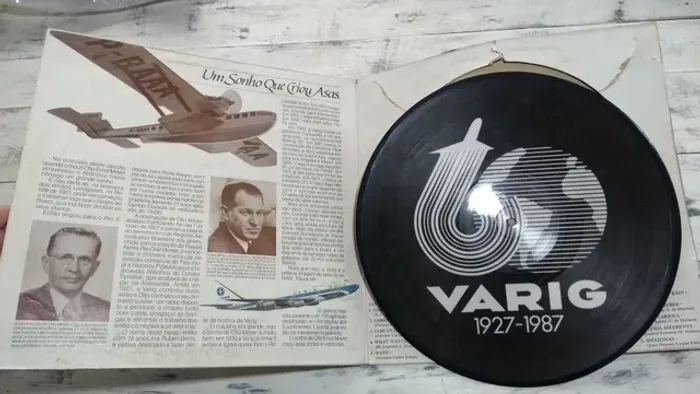 Vinil Raridade da ( Empresa Varig )