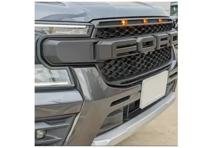 Grade frontal da Ranger Raptor 2023 com Led (ambar e super branca)