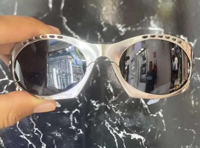 Óculos de sol Oakley plantares metal