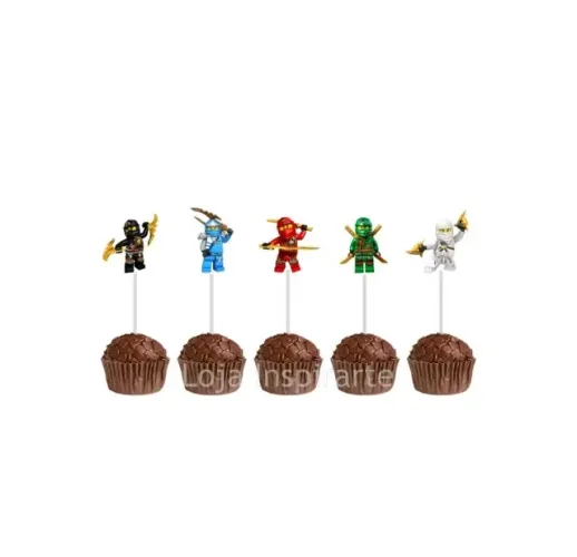 TOPPER DOCES NINJAGO