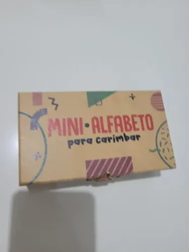 Carimbos Alfabeto e Carimbo Motivação