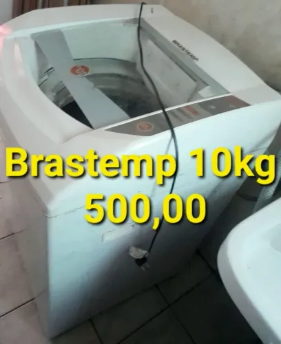 Máquina de lavar Brastemp 10kg 110V