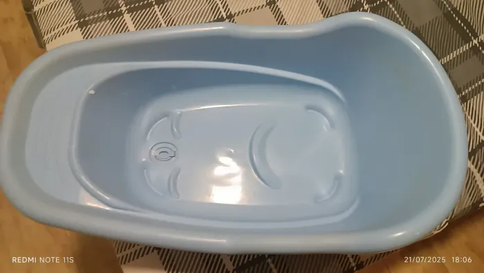 Banheira Bebê resistente anatômica 20L
