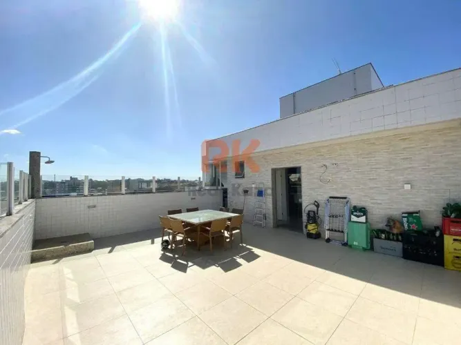 Cobertura para aluguel, 3 quartos, 1 suíte, 2 vagas, Castelo - Belo Horizonte/MG