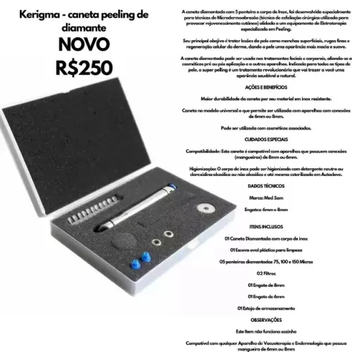kit peeling diamante