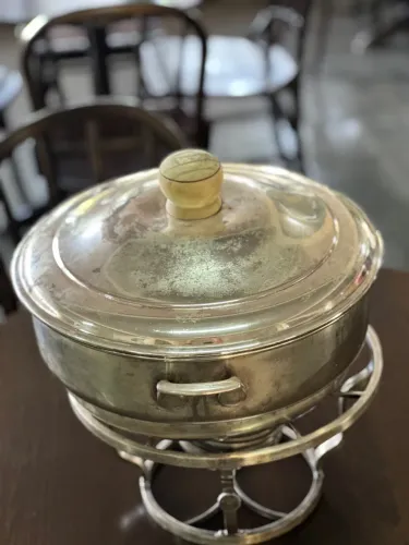 Rechaud antigo para buffet