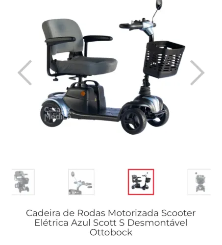 Scooter para idosos