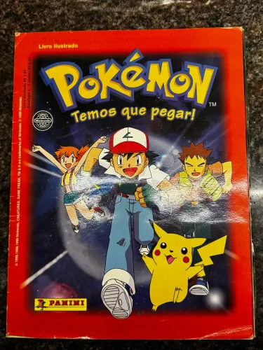 ALBUM POKÉMON TEMOS QUE PEGAR! PANINI 1995, 96, 98, 1999