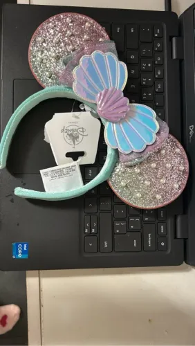 Tiara Orelhas Disney Ariel - Nova