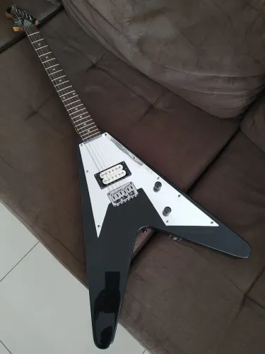 Guitarra Flying V Washburn Paul Stanley Signature!!!