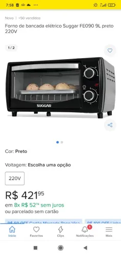 Forno Elétrico Suggar