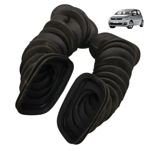 Par coifa chicote porta dianteira vw fox 2p 2009 2008 2007 
