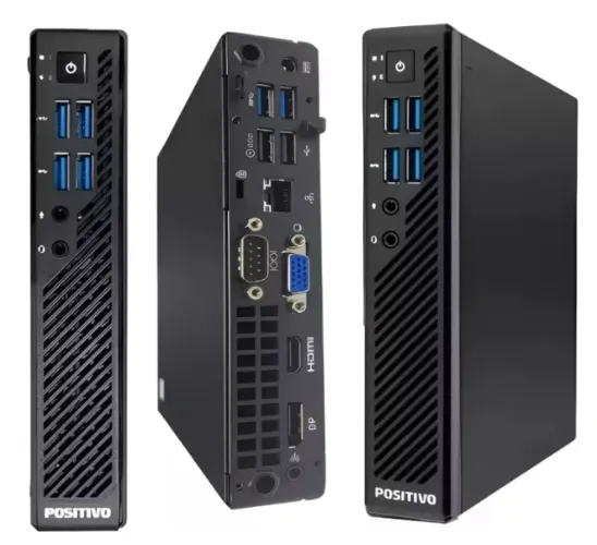 CPU MINI  CORE I3  10100  16 GB MEMORIA   - 512 SSD NVME  WI FI  3 SAIDAS MONITORES TOP 