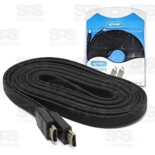 Cabo HDMI 1.4 Knup KP-YP51000 15 Metros kits com 3 e 5 unidades
