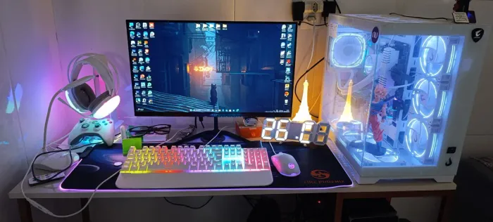 PC Gamer Completo com Placa de vídeo e periféricos