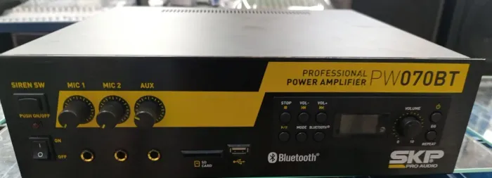 Amplificador de Som Ambiente SKP PW070BT Bluetooth