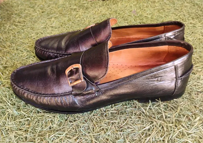 Sapato Mocassim Argentino Rocco Lorenzo 100% Couro, Tam. 45/46 Impecável, Luxo, Raro