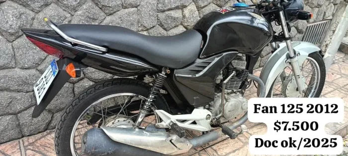 Honda cg fan 125 2012
