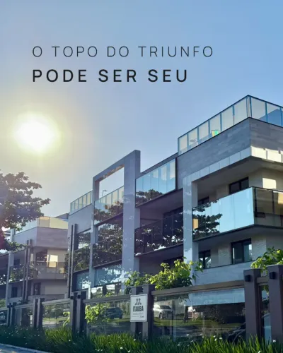 Condomínio Triunfo Camboinhas - Apartamentos de 4 quartos a 100 metros da praia