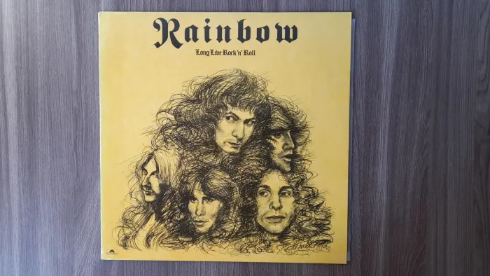 LP vinil Rainbow - Long Live Rock'n'Roll Holandês NM